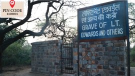 pincode Kamla Nehru Ridge, Delhi University, DUs North Campus, British soldier gravesite, Flagstaff Tower, 1857 Sepoy Mutiny, indian express news