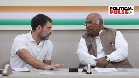 Rahul Gandhi Mallikarjun Kharge