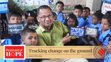 Maharashtra village ancient Marathi script