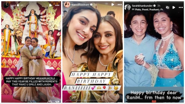 Celebrities wish Rani Mukerji on birthday. 