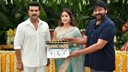 In an old interview, Chiranjeevi shared his wish to see Ram Charan and Janhvi Kapoor remake his blockbuster film Jagadeka Veerudu Athiloka Sundari, reprising the roles he and Sridevi played, respectively