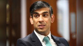 British Prime Minister Rishi Sunak