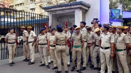 Sandeshkhali Police TMC Shahjahan Sheikh