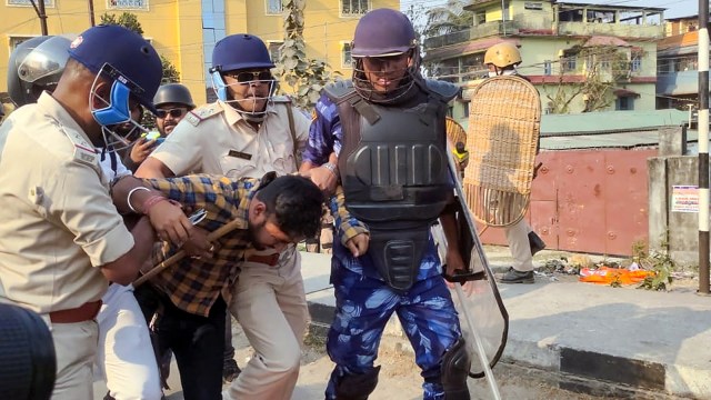 Sandeshkhali, Sandeshkhali attck, Sandeshkhali attck ED probe, CBI arrests Shahjahan aides, Sandeshkhali section 144, Shahjahan sheikh, Bengal PDS scam, Jyotipriya Mallick arrest, indian express news