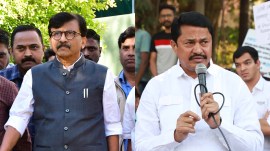 nana patole, sanjay raut, uddhav sena, pune, indian express