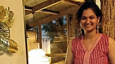 Samasthi Gubbi, sanskrit vlogger, indian express