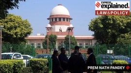 Supreme Court of India: Supreme Court of India. (Express Photo by Prem Nath Pandey)