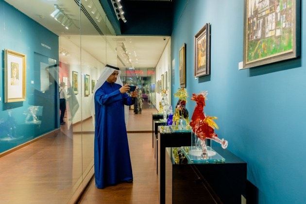 Art exhibit opens in Dubai on SH Raza's 100th birth anniversary