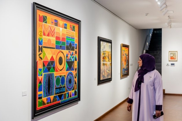 Art exhibit opens in Dubai on SH Raza's 100th birth anniversary