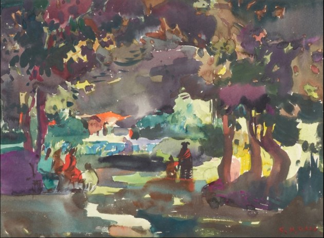 Raza: The Other Modern exhibition Dubai, S.H. Raza retrospective Dubai, Art exhibition Dubai March 2024, Progressive Art Gallery Dubai, Raza Bindu series exhibition, Raza art exhibition Dubai dates, Where to see Raza paintings in Dubai