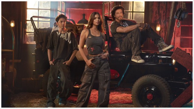 Shah Rukh Khan and Suhana Khan posed together as Aryan Khan's clothing brand dropped its new collection.