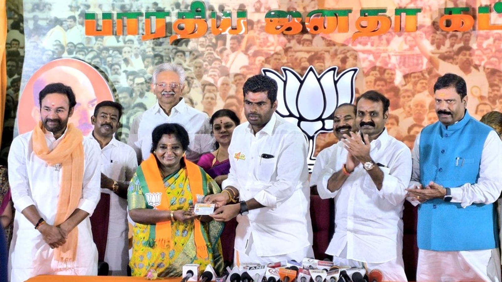 Tamilisai Soundararajan rejoins BJP after quitting as Governor