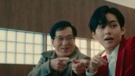 BTS V, jackie chan