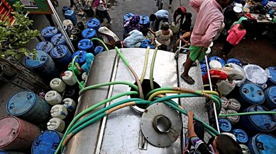 bengaluru water crisis, bbmp, indian express