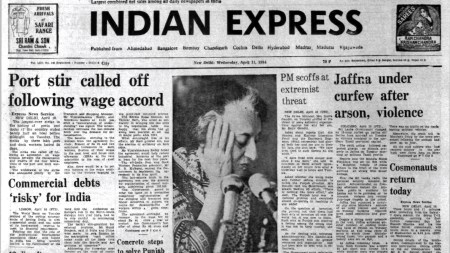 Forty Years Ago, Curfew In Jaffna, Care For The Needy, PM Gandhi’s Response, Workers End Strike, editorial, Indian express, opinion news, indian express editorial
