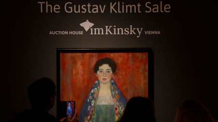 Gustav Klimt, art auction