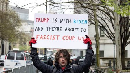 Who was Max Azzarello, man who set himself on fire outside court hearing Trump’s hush-money trial?