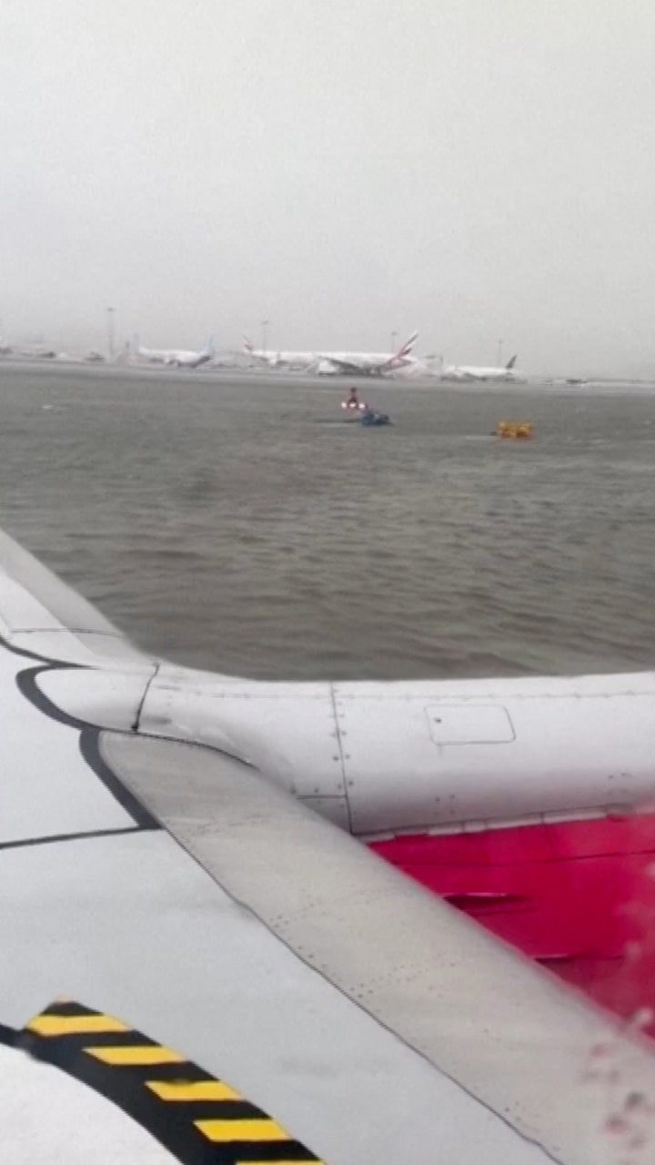 Airport flooded, roads shut as heavy rains wreak havoc in Dubai; 1 dead in  UAE
