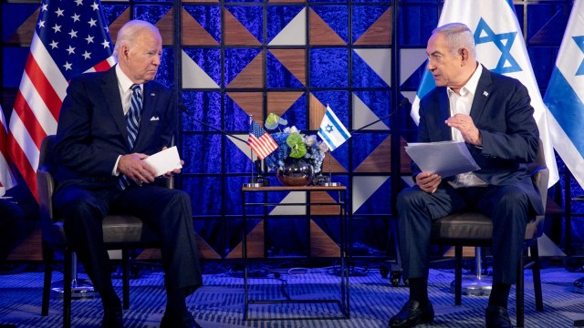 joe biden meets netanyahu
