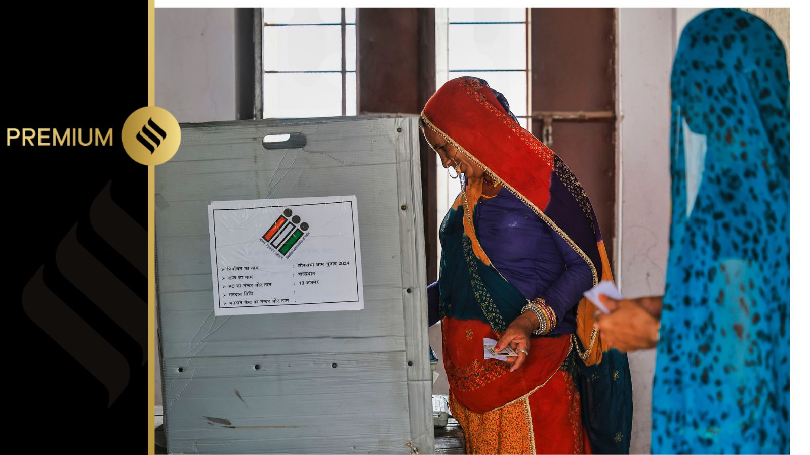 The voter’s rights are protected in other ways, including the seven-second display of the VVPAT slip through the glass window, which enables her to know and verify the serial number, the candidate and the symbol for whom she has voted, the court said. (PTI Photo)