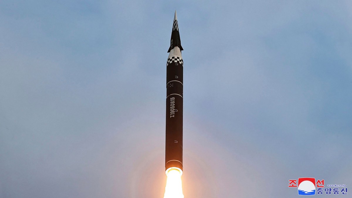 north korea test missile