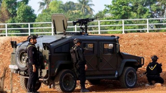 About 1,300 people from Myanmar flee into Thailand after clashes break ...