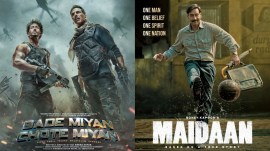 Akshay Kumar- Tiger Shorff- Bade Miyan Chote Miyan- Ajay Devgn- Maidaan