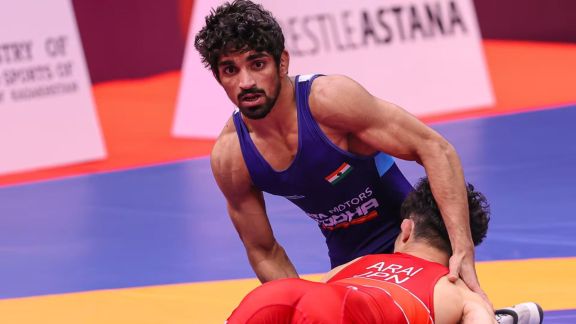 This is Aman's second Asian Games medal. (File Photo)
