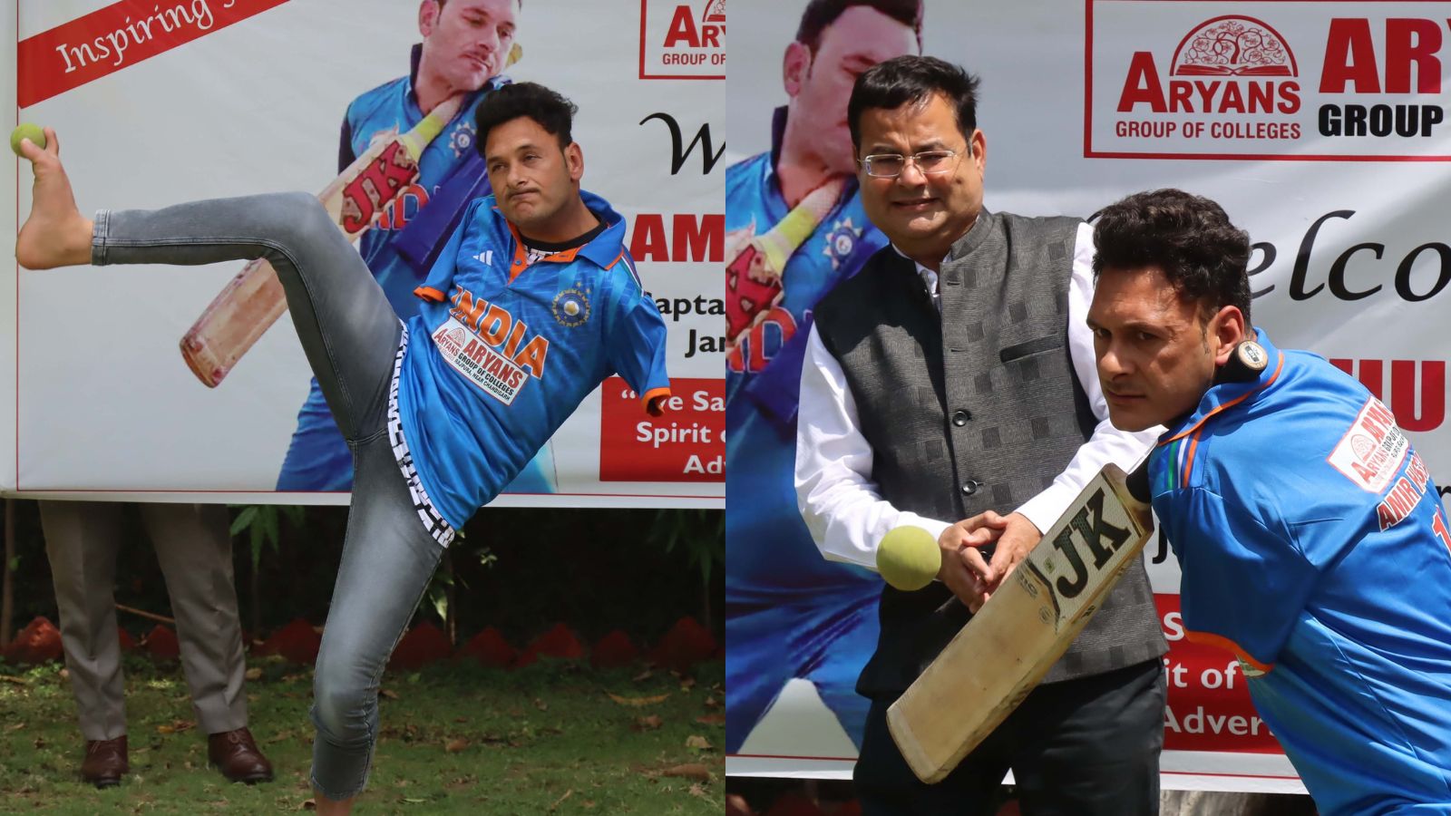 J-K para cricketer Amir Hussain on playing for India: ‘Wearing Indian jersey just like my idol Sachin sir meant a lot for me’