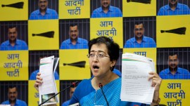 Atishi show cause notice