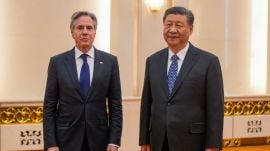 China, US, five-point consensus, stabilise ties, President Xi Jinping, Secretary of State Antony Blinken, competition, cooperation, non-alignment, AUKUS, Quad, sanctions, defence industrial base, military assistance, Taiwan, Wang Yi,