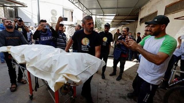 Bodies of 6 foreign aid workers slain in Israeli strikes transported ...