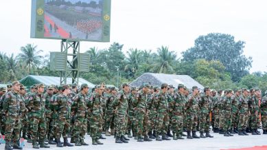 Cambodia ammunition explosion, Kampong Speu province explosion, Soldiers killed in explosion, Base explosion in Cambodia, Prime Minister Hun Manet statement, Kampong Speu province blast, Cambodia military base explosion, Soldiers injured in explosion, Cause of ammunition explosion