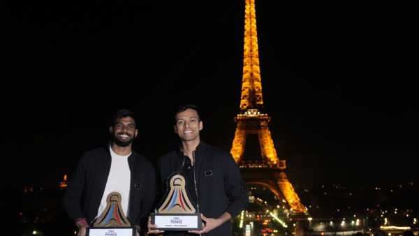 Satwiksairaj Rankireddy and Chirag Shetty are the current World No. 1 in men's doubles. (Federation Francaise de Badminton )