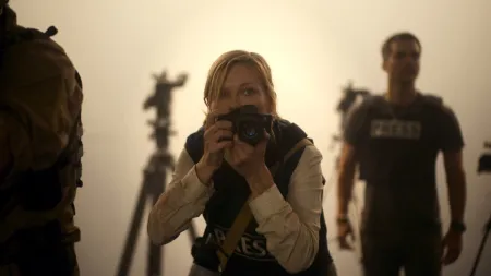 Kirsten Dunst in a still from Alex Garland's Civil War. (Photo: IMDB)