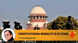 The script is familiar and has been played out hundreds of times in the last 75 years. The script is in accordance with the Westminster principles (the political aspect) and the provisions of the Constitution (the Constitutional aspect). (File Photo)