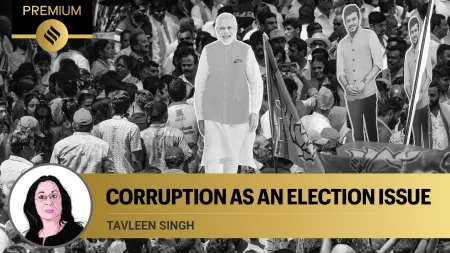 It is to Modi’s credit that he has made corruption such a big issue in his campaign speeches and that he has related it to hereditary politics.