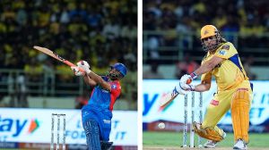 Dhoni and Pant: DC vs CSK
