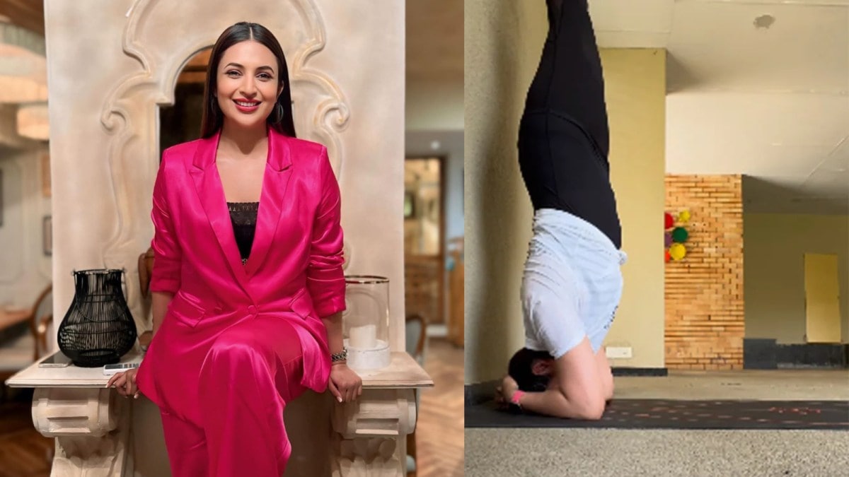 Divyanka Tripathi Dahiya revealed that she recently broke her forearms after falling from a height. (Photo: Instagram/divyankatripathidahiya)