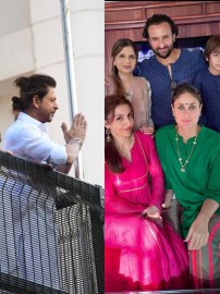Bollywood celebs celebrate Eid-ul-Fitr with friends and family.