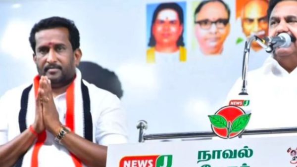 A. Xavierdas, AIADMK, Sivaganga Lok Sabha (Credits: Instagram/@xavierdas_svg)