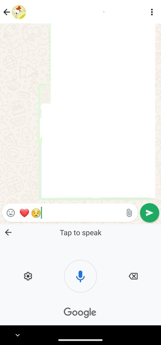 Emoji voice typing Android