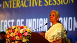 Nirmala Sitharaman, indian economy, overturning economy lesson, Narendra Modi, Harvard Business School, FM press conference, indian express news