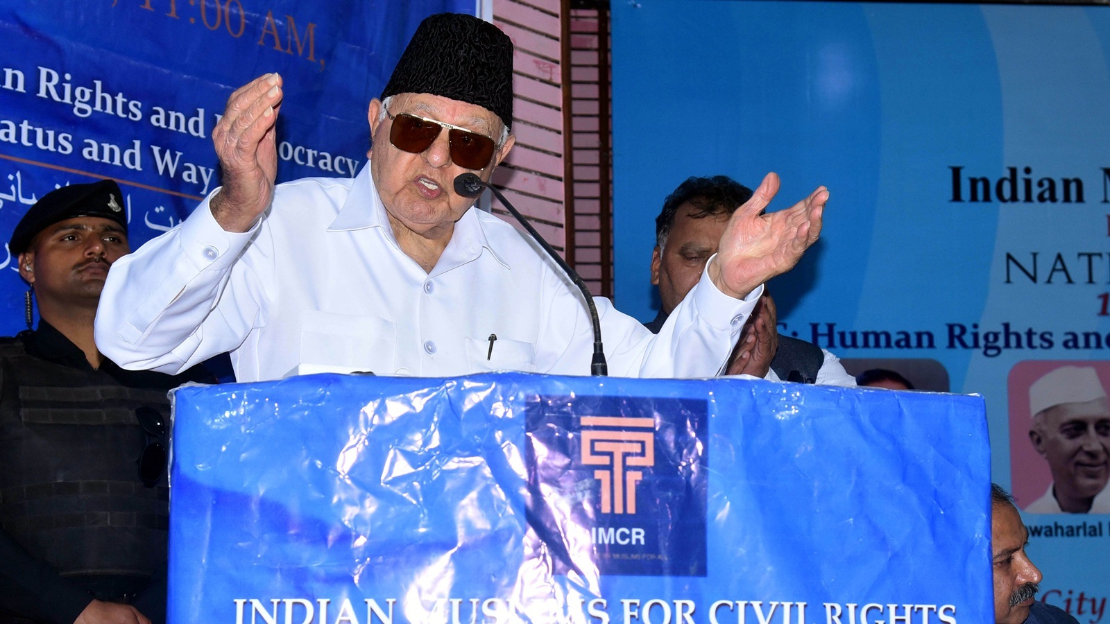 Farooq Abdullah, Narendra Modi, religion, Muslims, Modi, National Conference, Jammu and Kashmir, Islam, Congress manifesto, Manmohan Singh, BJP, One Nation, One Election, Constitution, Vladimir Putin, Election Commission, Chief Justice of India, Supreme Court, People's Conference, Sajad Gani Lone, Apni Party, Altaf Bukhari, Ghulam Nabi Azad