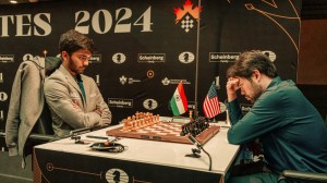 CANDIDATES CHESS LIVE: 17-year-old from India, Gukesh, held on for a draw against Hikaru Nakamura in the final round of the prestigious Candidates chess tournament. The result was enough for him to secure a spot at the World Chess Championship. (FIDE/Maria Emelianova via Chess dot com)