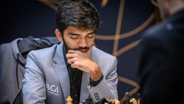 Chess Candidates Ranking: 17-year-old D Gukesh from India is the sole leader heading into the final round of the prestigious Candidates tournament.  (PHOTO: Michal Walusza via FIDE)