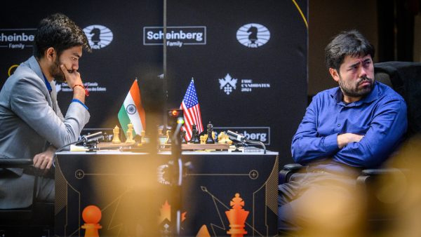 Candidates chess 2024: Gukesh วัย 17 ปีอยู่บนจุดสูงสุดในส่วนเปิดหลังจากหกรอบในการแข่งขัน Candidates อันทรงเกียรติ  (ภาพ: FIDE/ มิชาล วาลุสซา)