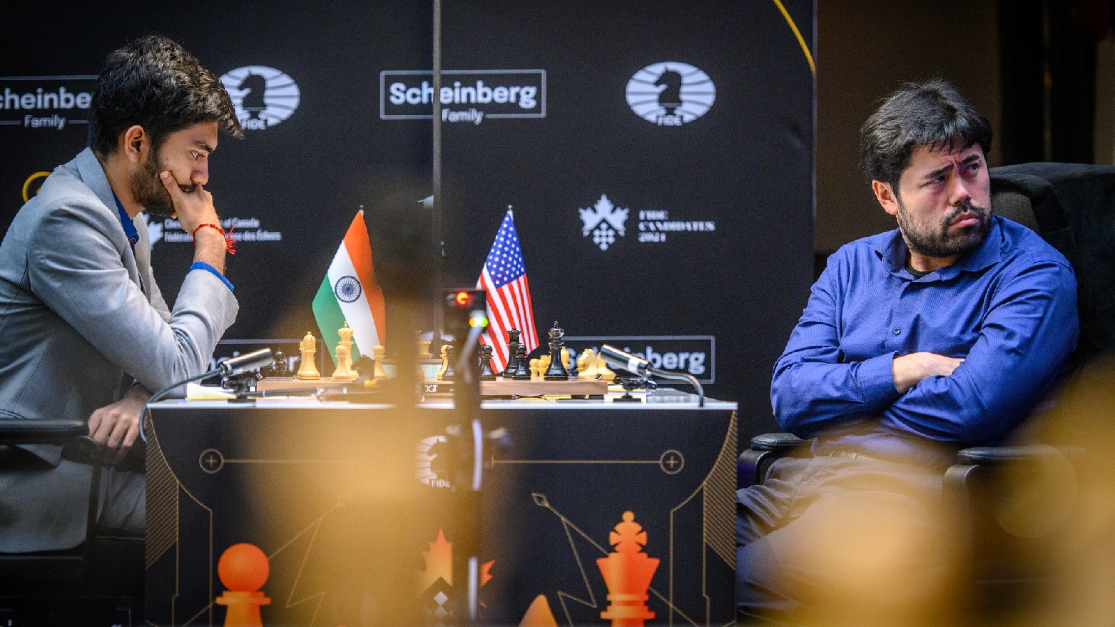Candidates chess 2024: 17-year-old Gukesh is on top of the standings in the open section after six rounds at the prestigious Candidates event. (PHOTO: FIDE/ Michal Walusza)