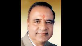 Senior politician Gangu Ram Musafir. (Photo Credit: Facebook/Congress)