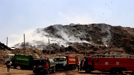 Ghazipur Landfill Fire: Immediate Health Risks and Long- term implications